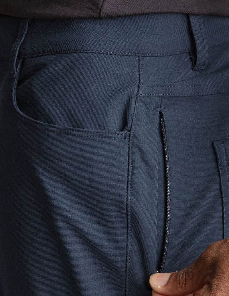 Ghøst 5-Pocket Tech Pants- Navy - Relaxed Fit (The Apollowned)