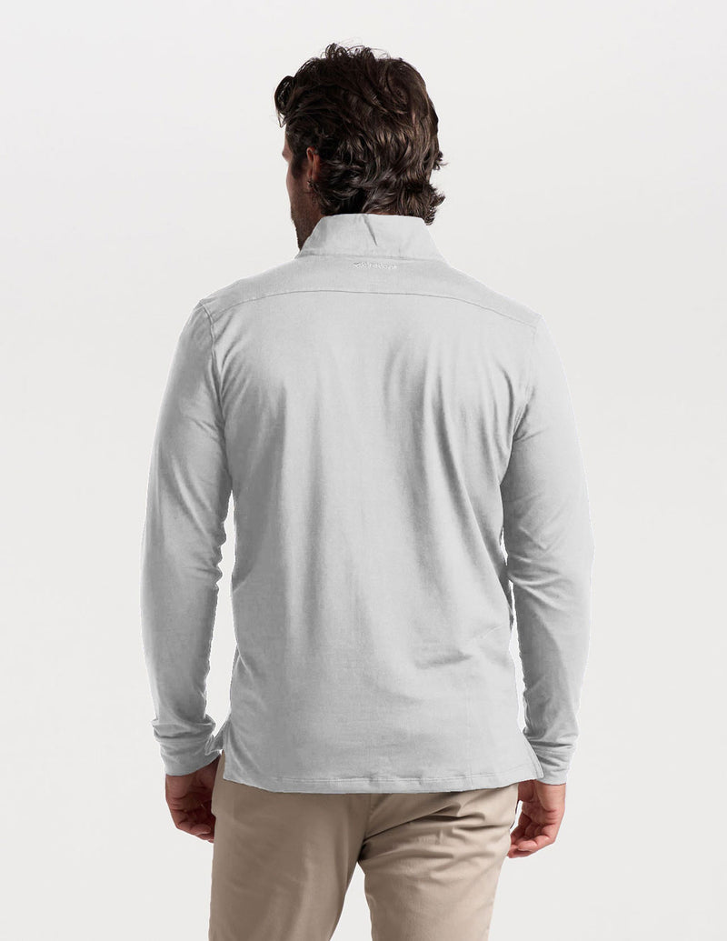 Quarter Zip - Gray (The Maverick)