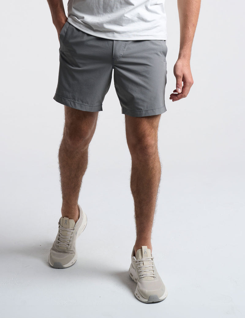 Black Label Gym Shorts - Gray (The Gray Area 51s)
