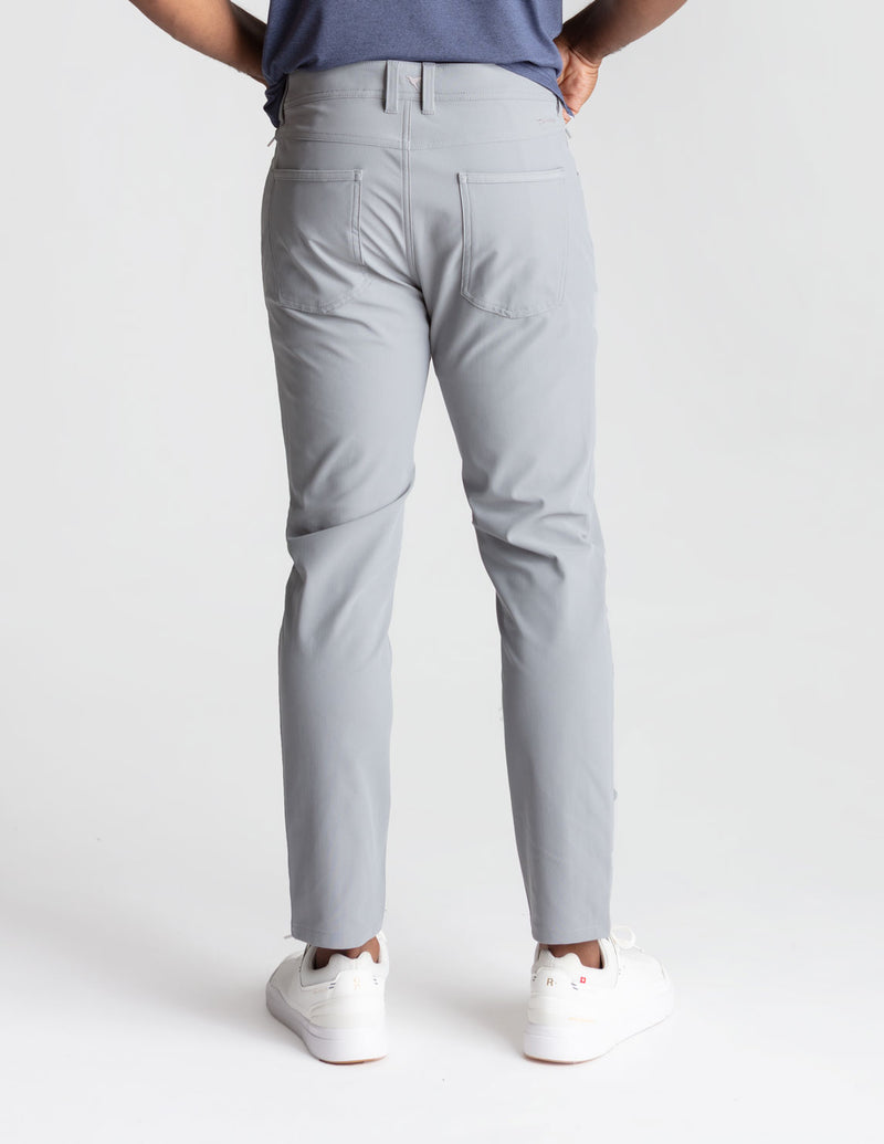 Ghøst 5-Pocket Tech Pants - Gray - Slim Fit (The AeroWeapons)