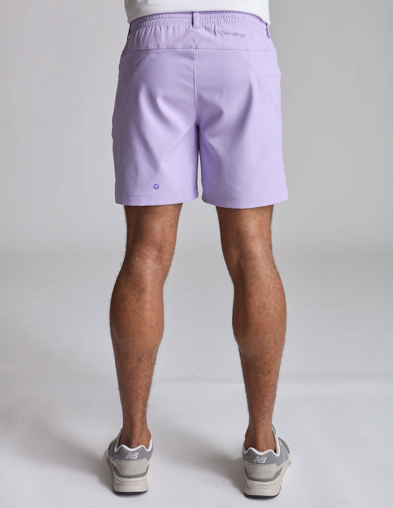 3 in 1 Khaki Shorts - Purple Rose (The Grape Gatsbys)