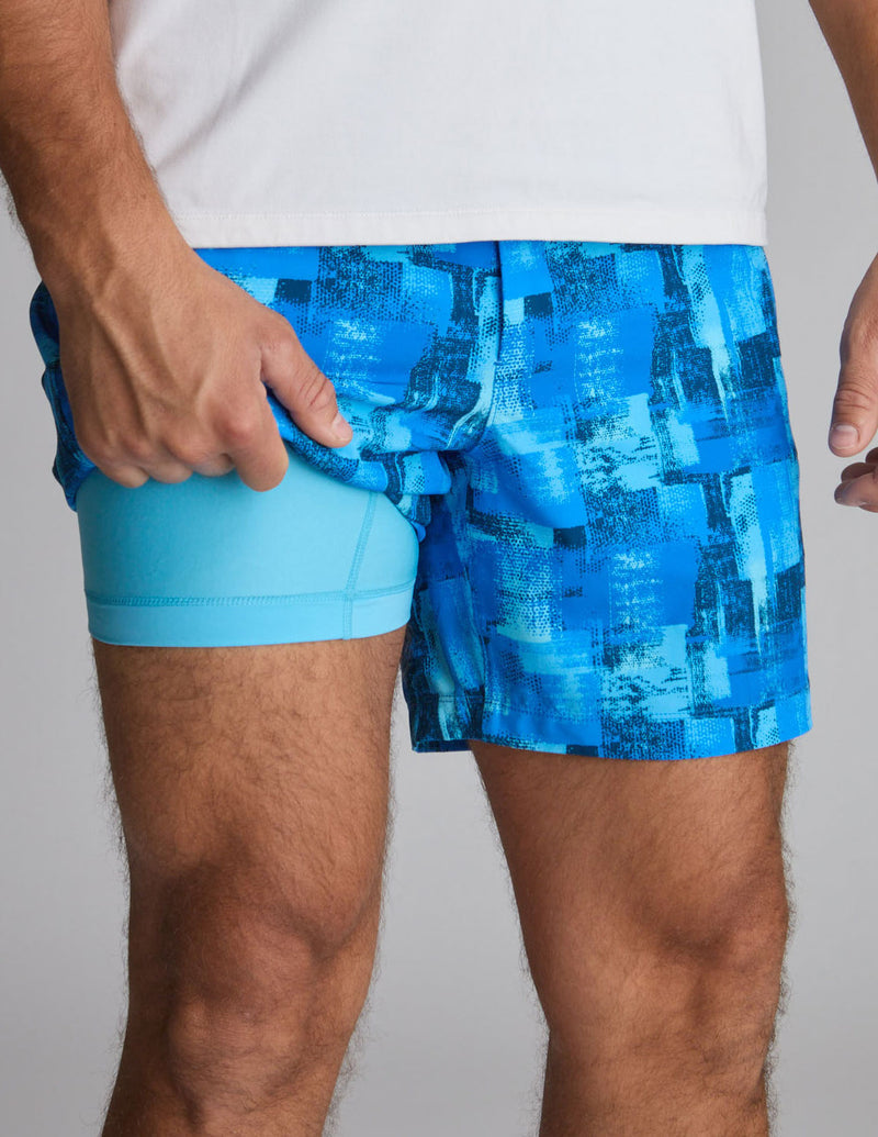 Original Gym Shorts - Blue-casso (The Deep Thoughts)