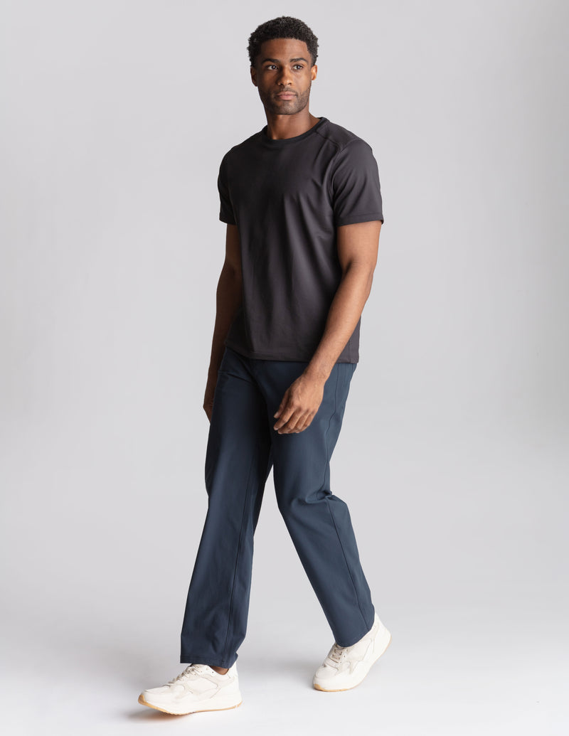 Ghøst 5-Pocket Tech Pants- Navy - Relaxed Fit (The Apollowned)