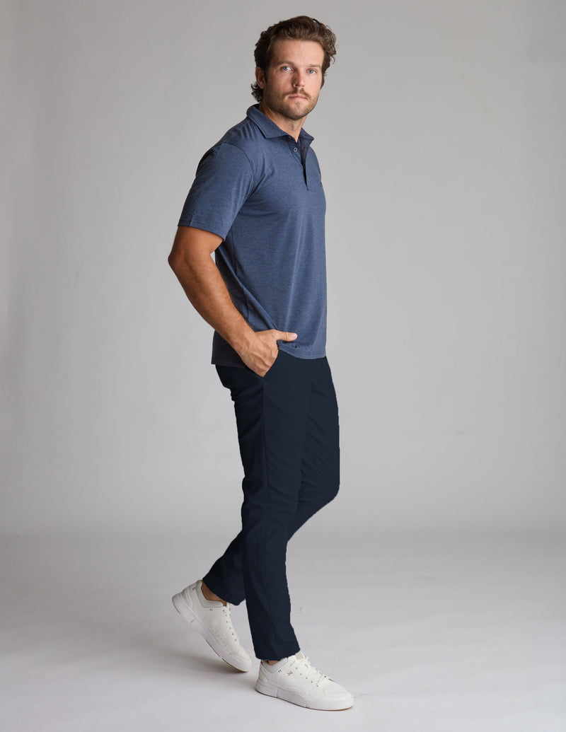 Stretch Khakis - Signal Navy - Slim Fit (The Dial-In Directors)