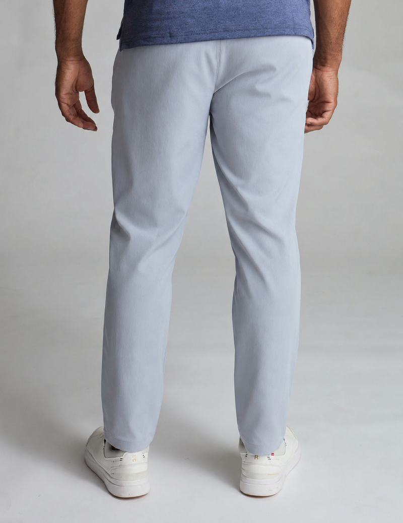 Stretch Khakis - Light Gray - Slim Fit (The Ernie Musks)