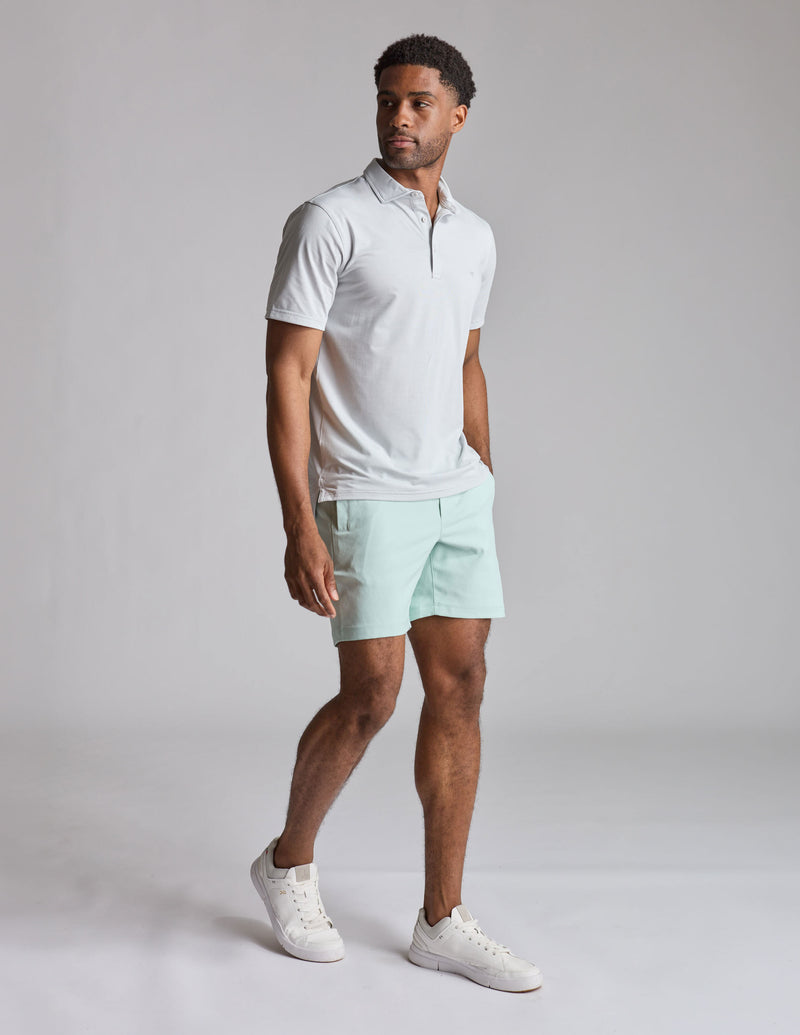 NoSweat Polo - Light Gray Heather (The Extra Inning)