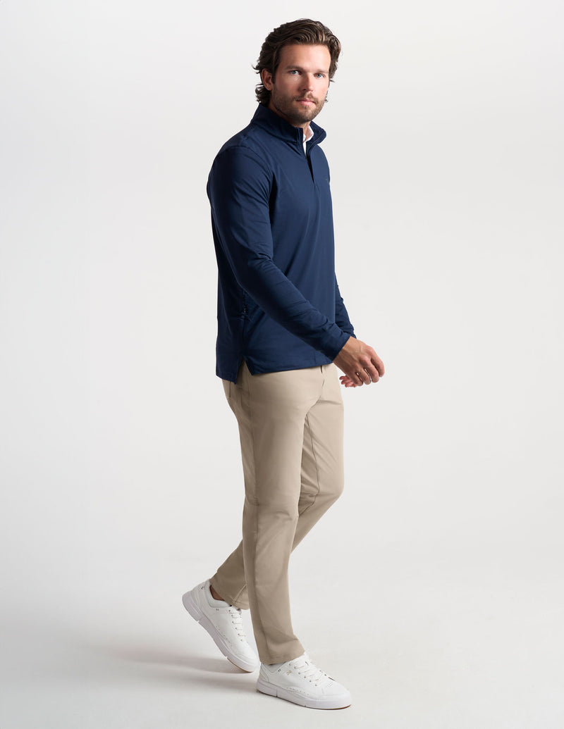 Ghøst 5-Pocket Tech Pants - Khaki - Classic Fit (The Theta Waves)