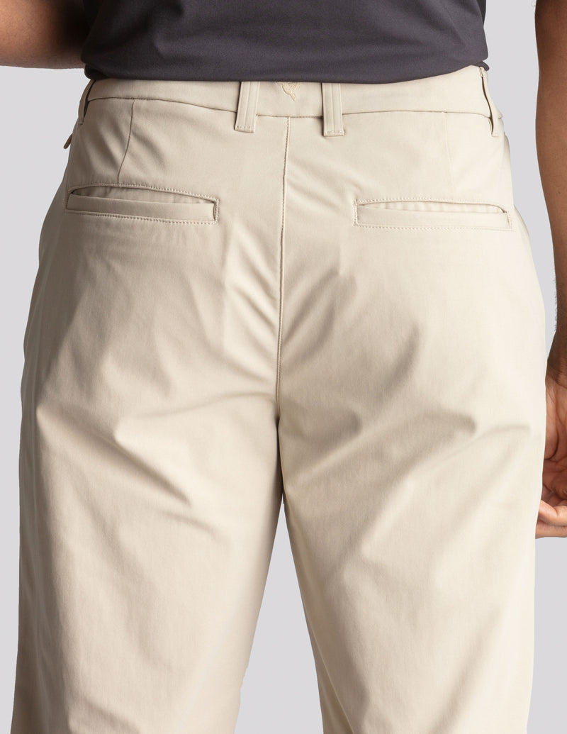 Ghøst 5-Pocket Tech Pants - Khaki - Relaxed Fit (The Theta Waves)