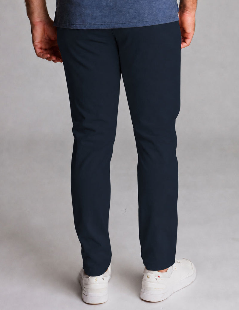 Stretch Khakis - Signal Navy - Slim Fit (The Dial-In Directors)