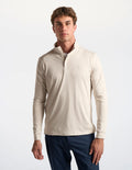 Quarter Zip - Oatmeal Heather (The Geronimo)
