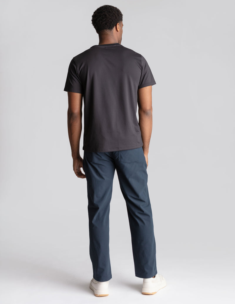Ghøst 5-Pocket Tech Pants- Navy - Relaxed Fit (The Apollowned)