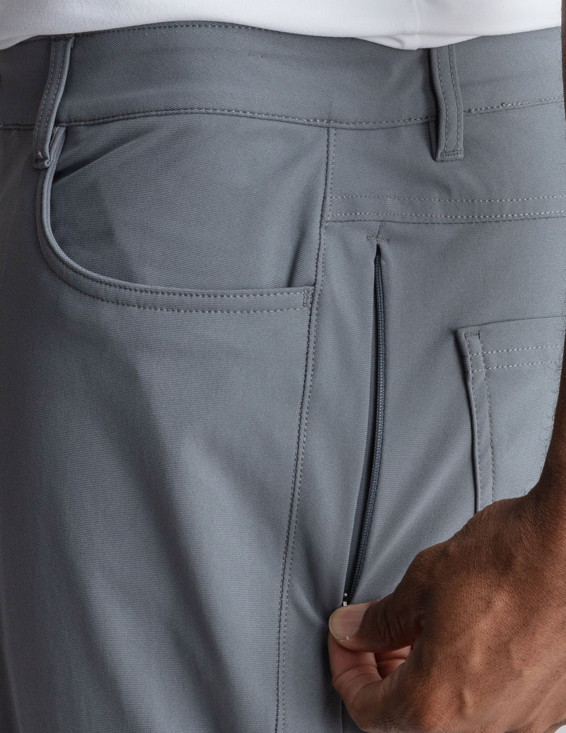 Ghøst 5-Pocket Tech Pants- Dark Gray - Relaxed Fit (The Thunder Runs)