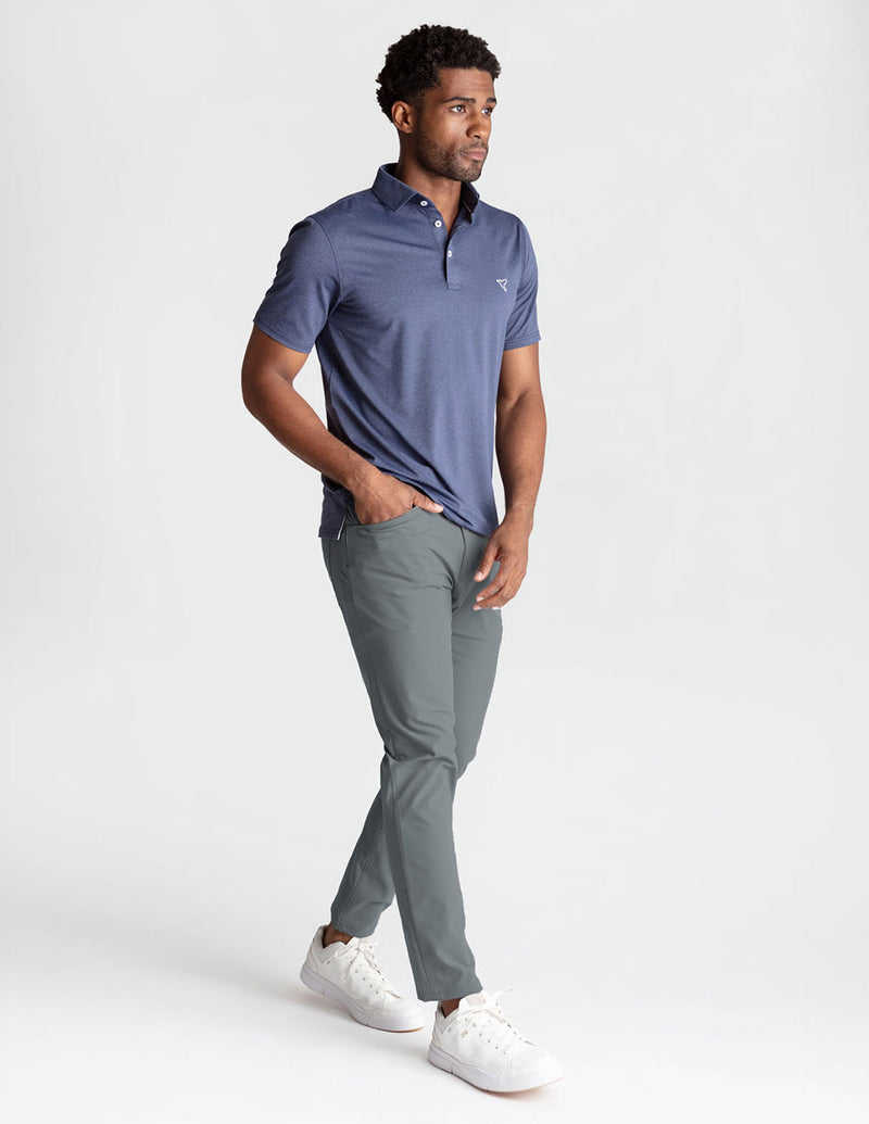 Ghøst 5-Pocket Tech Pants - Dark Gray - Slim Fit (The Thunder Runs)