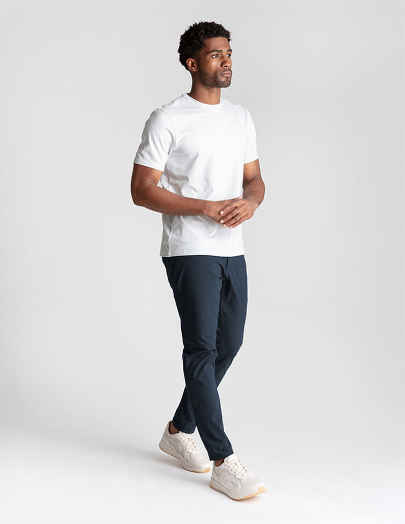 Ghøst 5-Pocket Tech Pants - Navy - Slim Fit (The Apollowned)