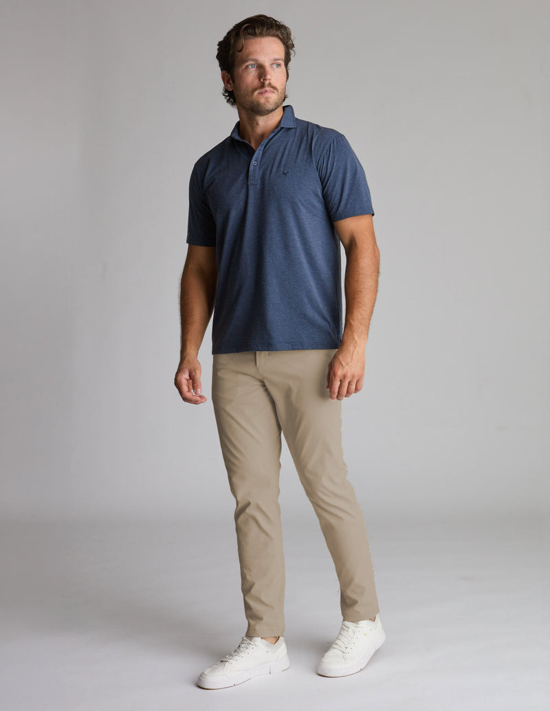 Stretch Khakis - Quicksand Khaki - Slim Fit (The Jeff Pesos)