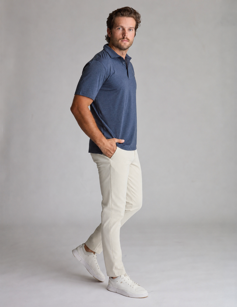 Stretch Khakis - Silent Dunes - Slim Fit (The Carry Captains)