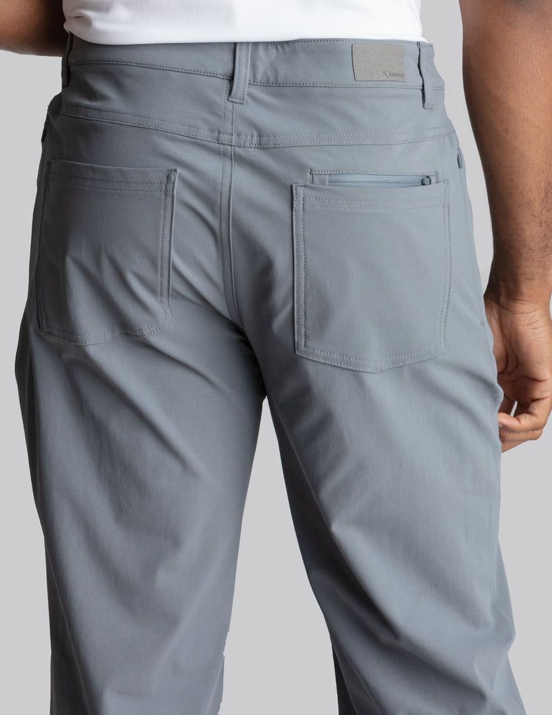 Ghøst 5-Pocket Tech Pants- Dark Gray - Relaxed Fit (The Thunder Runs)