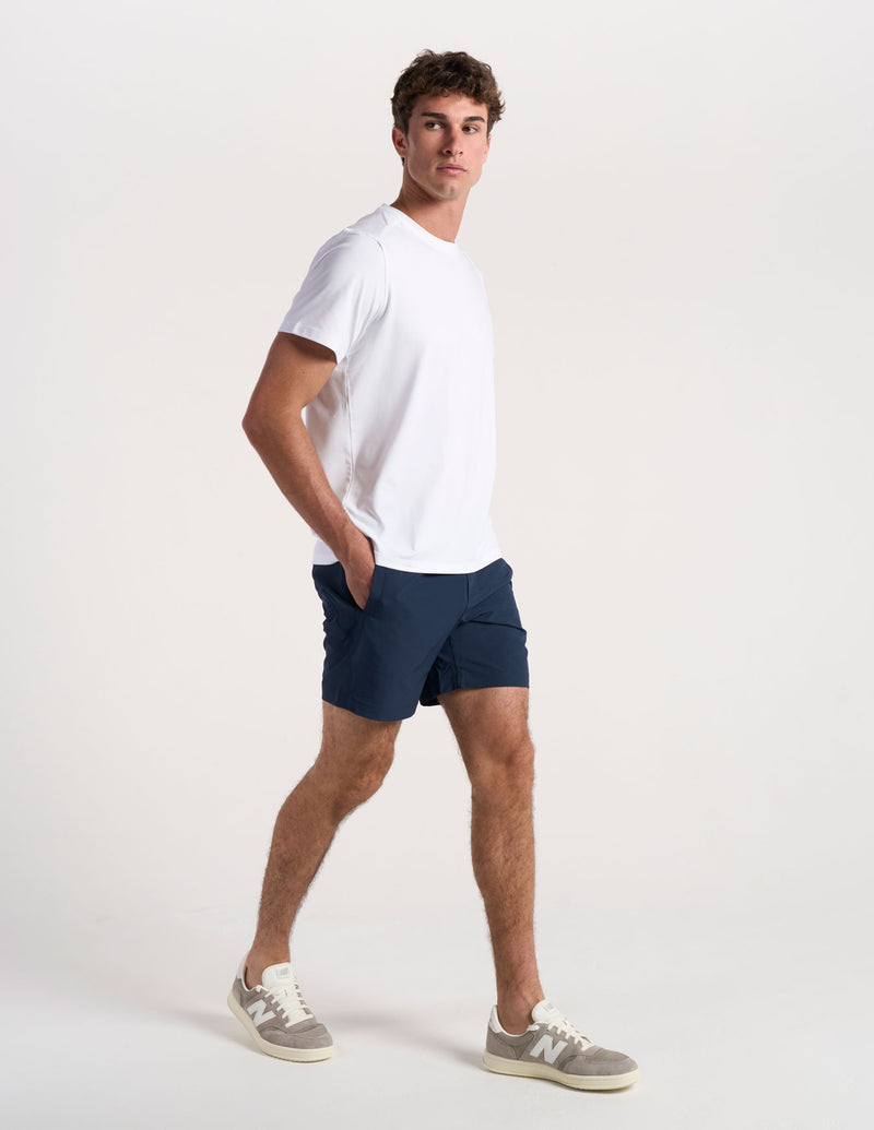 Black Label Gym Shorts - Navy (The BraveShorts)