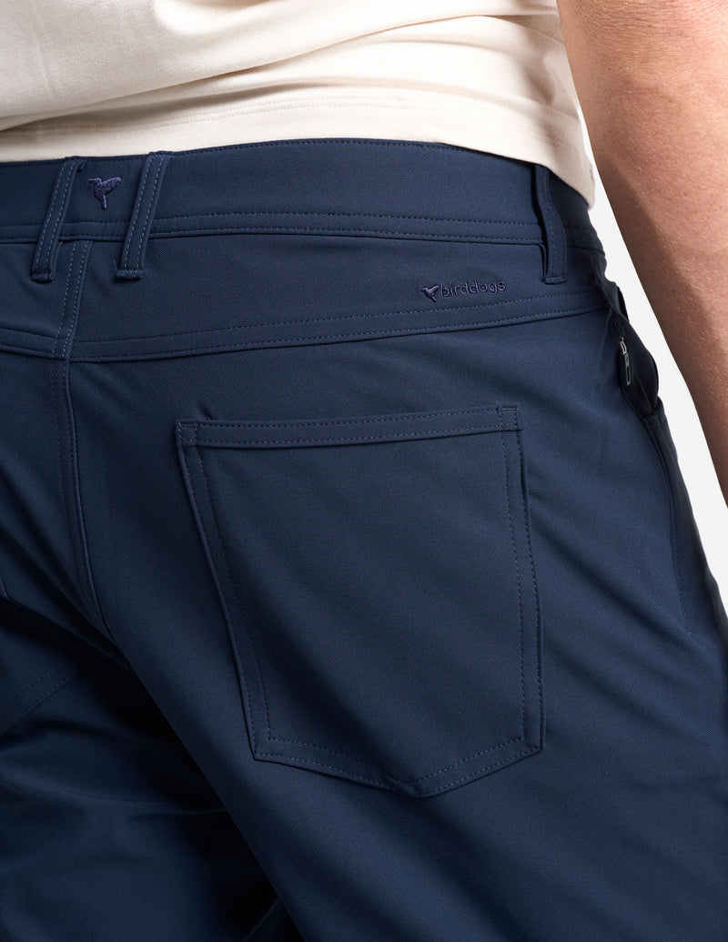 Ghøst 5-Pocket Tech Pants - Navy - Classic Fit (The Apollowned)