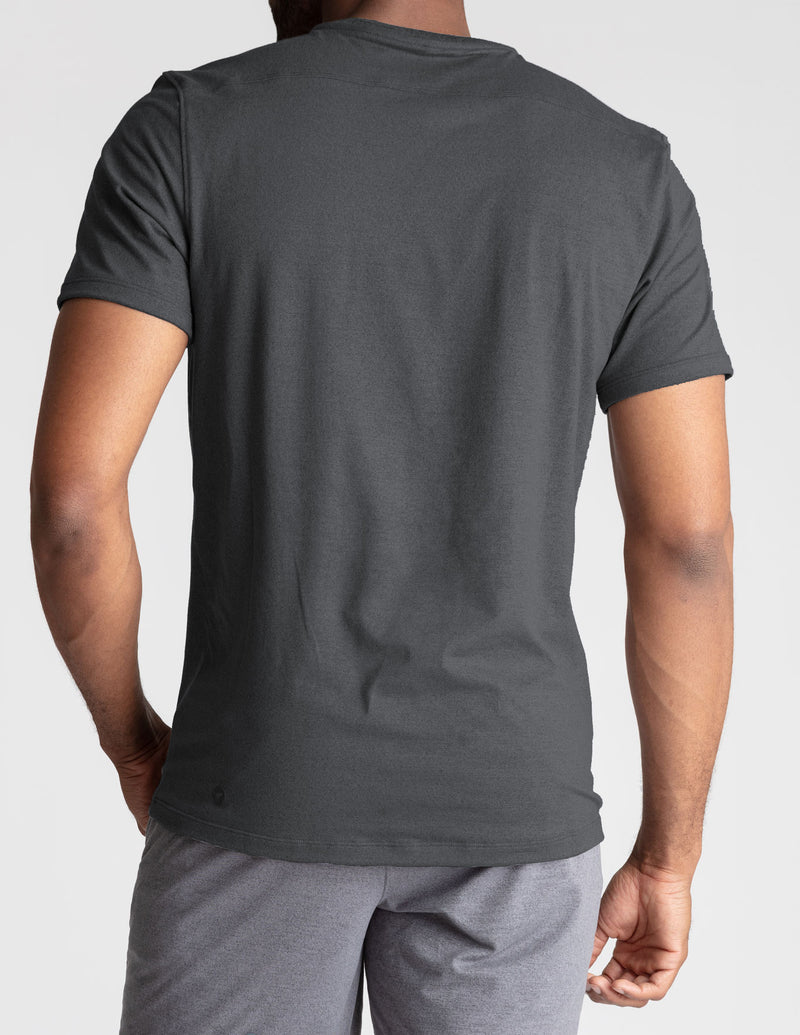 Supersoft Tee - Charcoal Heather (The Fullback Dive)