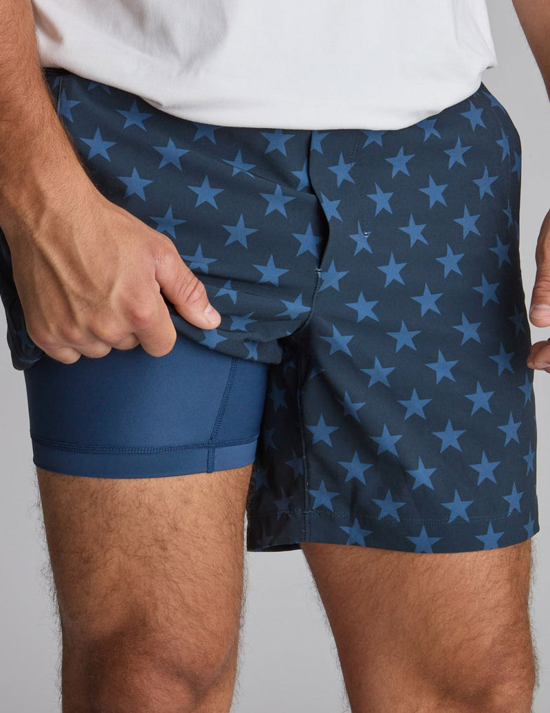 Original Gym Shorts - Navy Squadron (The Freedom Fighters)