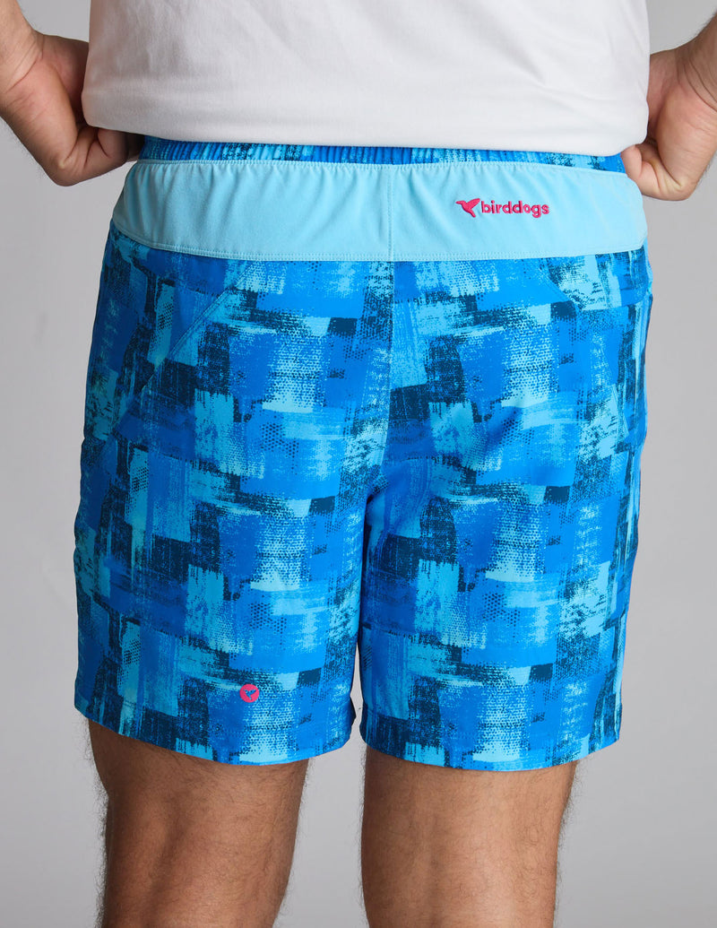 Original Gym Shorts - Blue-casso (The Deep Thoughts)