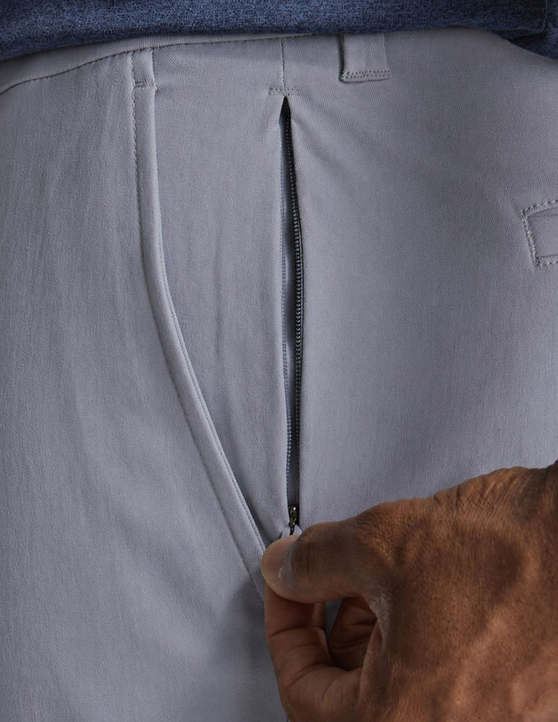 Stretch Khakis - Grey Glide - Slim Fit (The Spread Collectors)