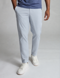 Stretch Khakis - Light Gray - Slim Fit (The Ernie Musks)