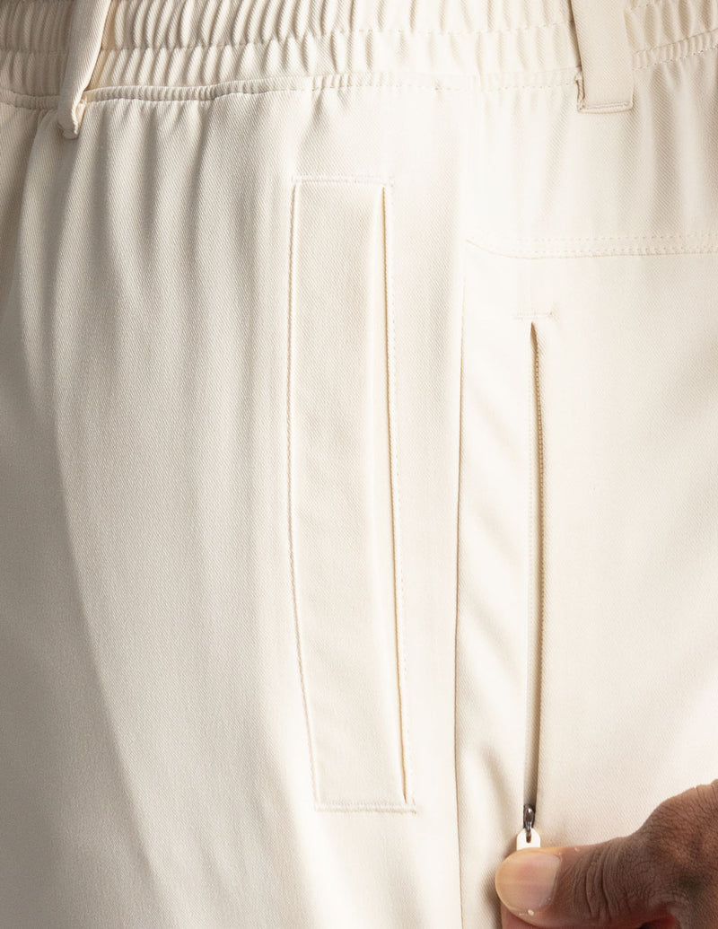 3 in 1 Khaki Shorts - Stone (The Irish Exits)