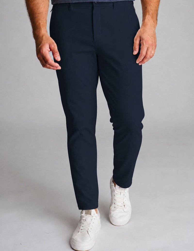 Stretch Khakis - Signal Navy - Slim Fit (The Dial-In Directors)
