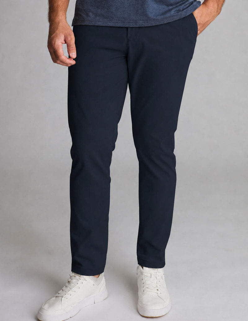 Stretch Khakis - Signal Navy - Slim Fit (The Dial-In Directors)
