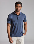 NoSweat Polo - Navy Heather (The Last Call)